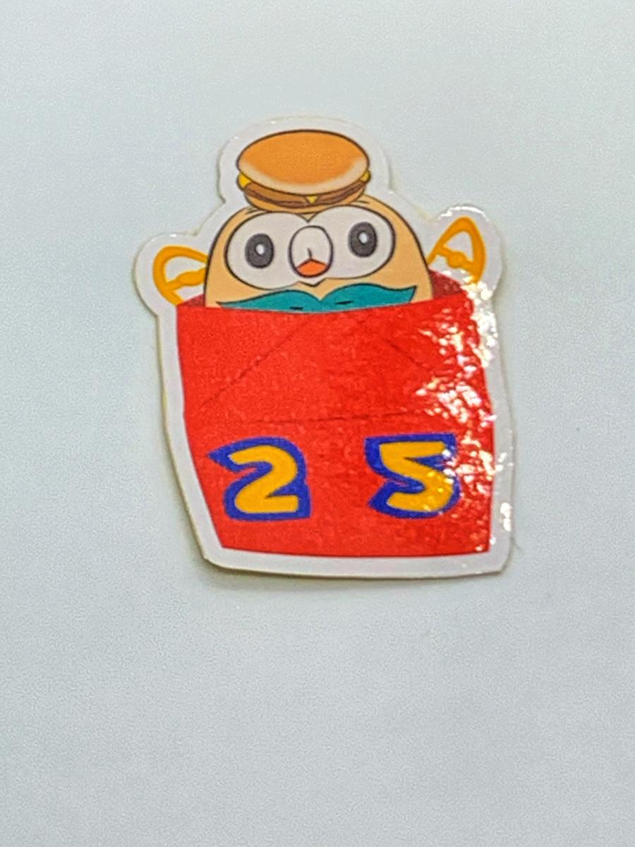 Pok&eacute;mon Happy Meal Stickers picture