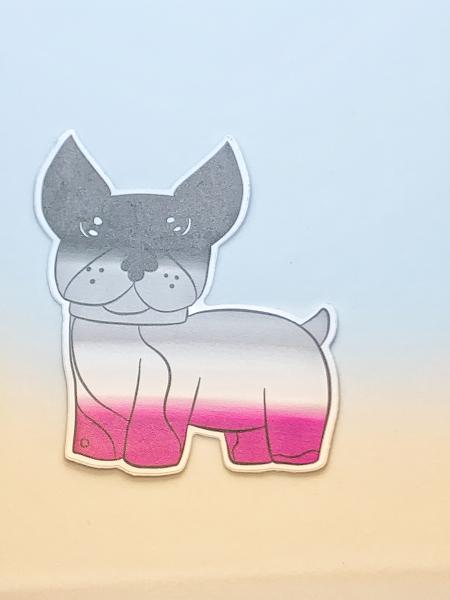 Boston Terrier Pride Vinyl Sticker Set picture