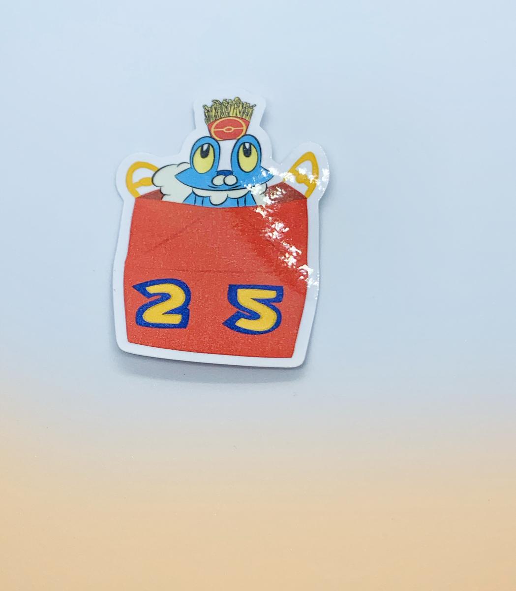 Pok&eacute;mon Happy Meal Stickers picture