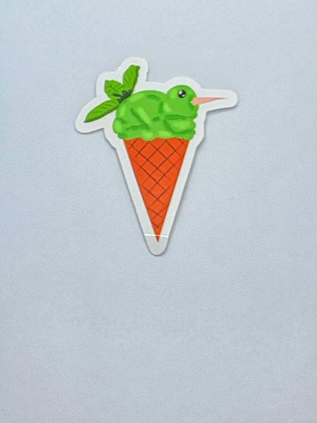 Vinyl Animal Ice Cream Stickers picture