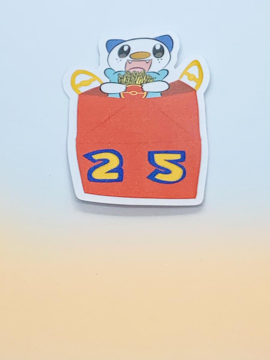 Pok&eacute;mon Happy Meal Stickers picture