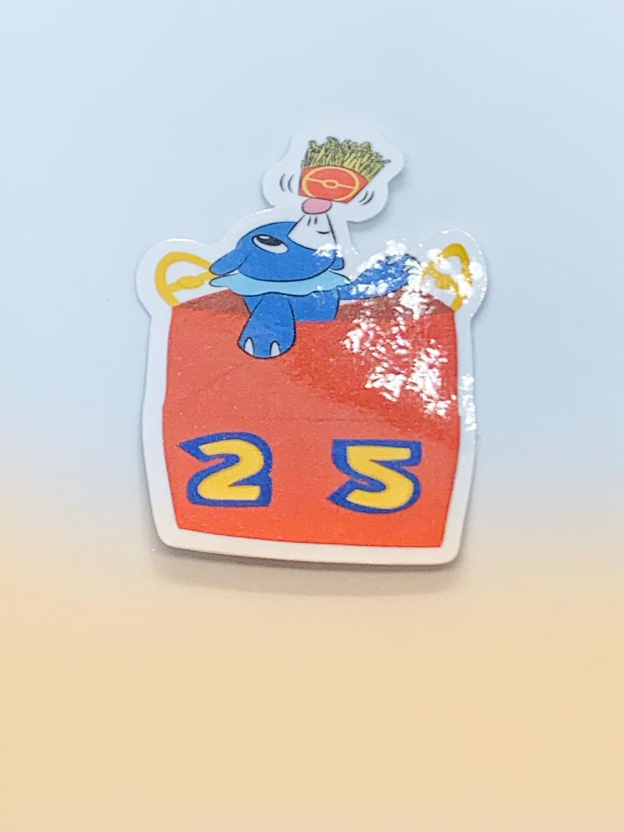 Pok&eacute;mon Happy Meal Stickers picture