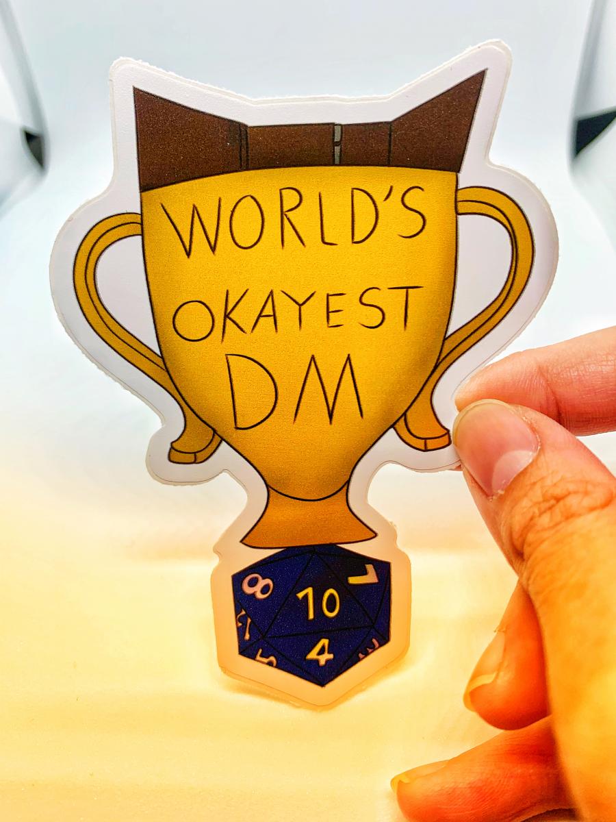 Dungeon and Dragons Vinyl Stickers picture