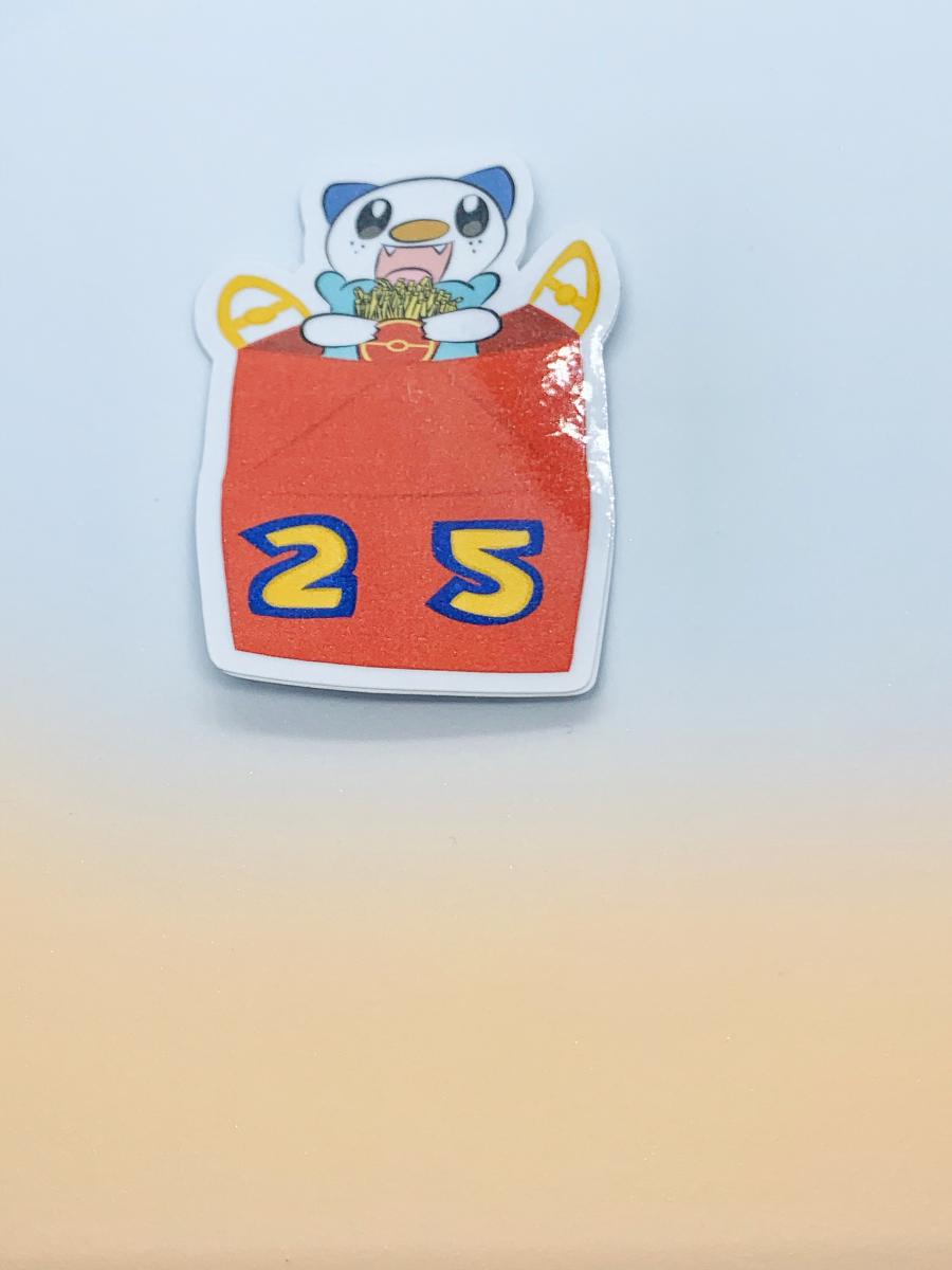 Pok&eacute;mon Happy Meal Stickers picture