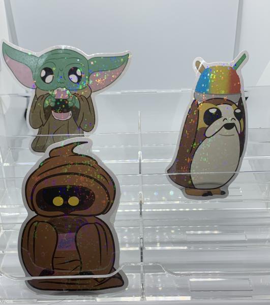Star Wars Holographic Stickers
