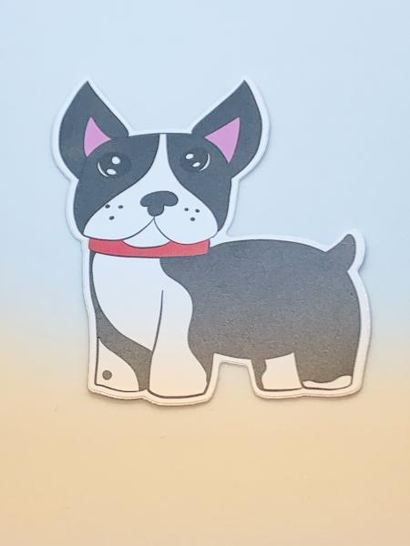 Boston Terrier Pride Vinyl Sticker Set picture