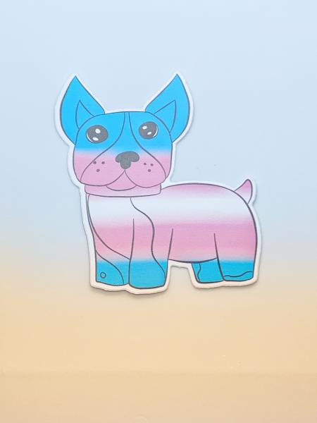 Boston Terrier Pride Vinyl Sticker Set picture