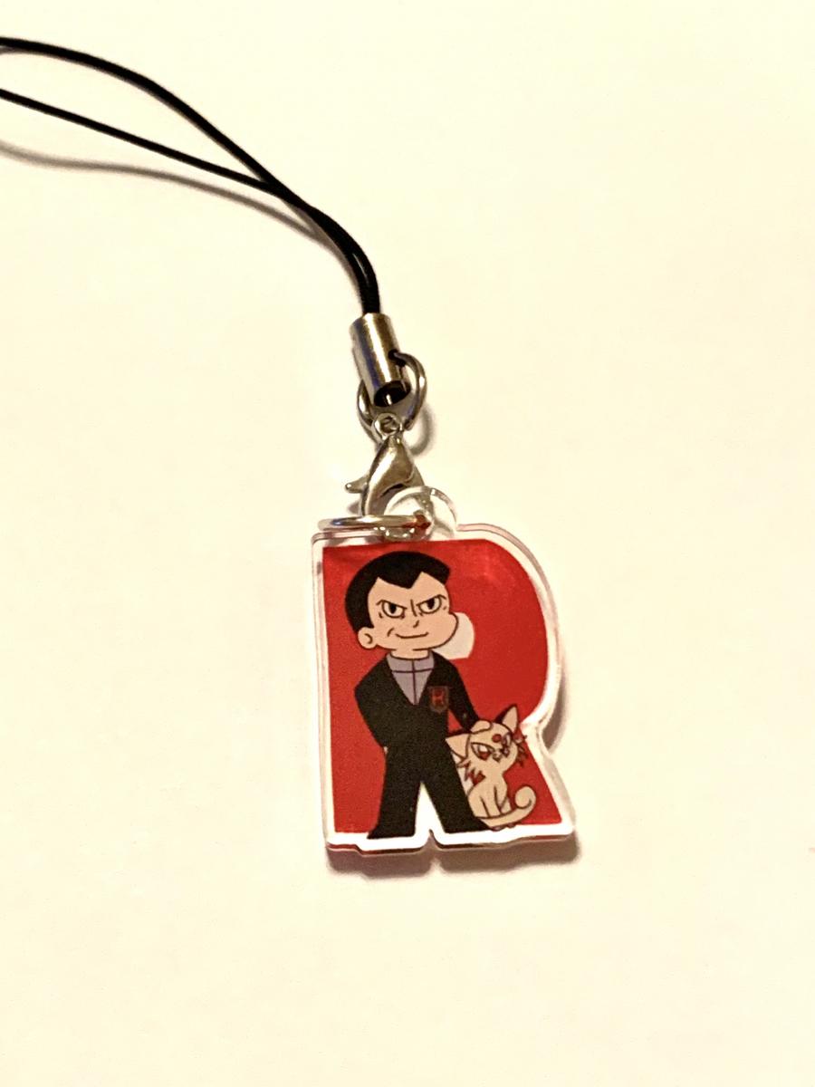 Pok&eacute;mon villain double sided  phone charm set picture