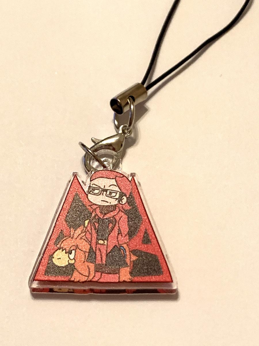 Pok&eacute;mon villain double sided  phone charm set picture