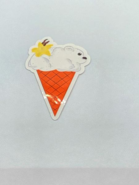 Vinyl Animal Ice Cream Stickers picture