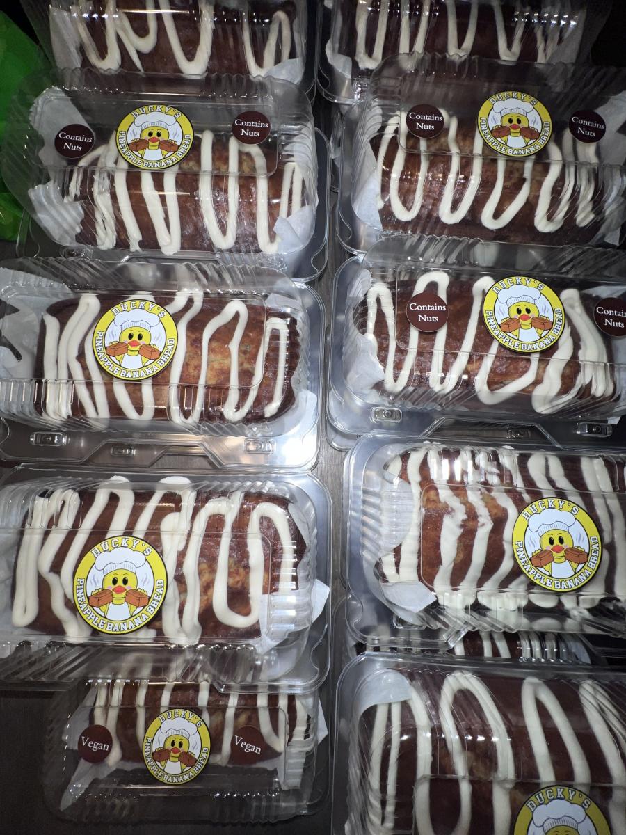 Ducky’s Pineapple Banana Bread Eventeny