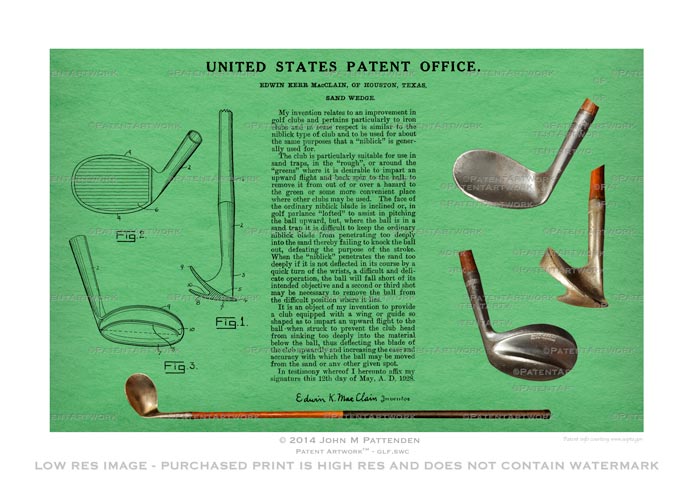 Golf - Sand Wedge Club picture