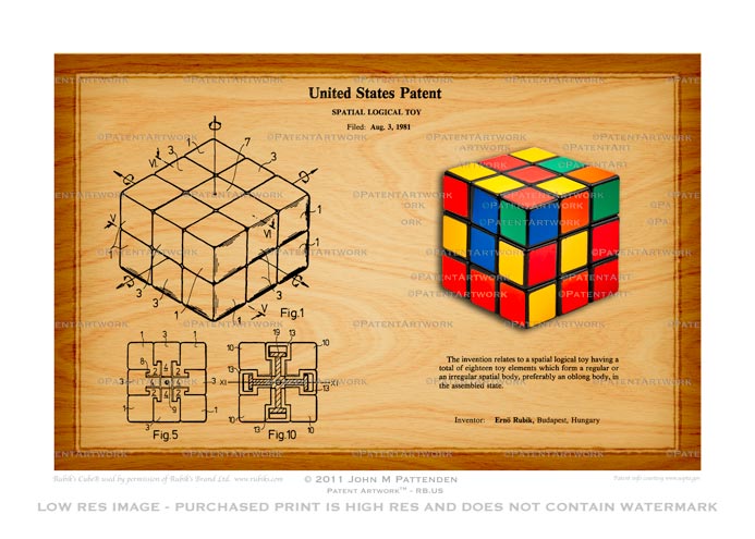 Rubik Cube - USA picture