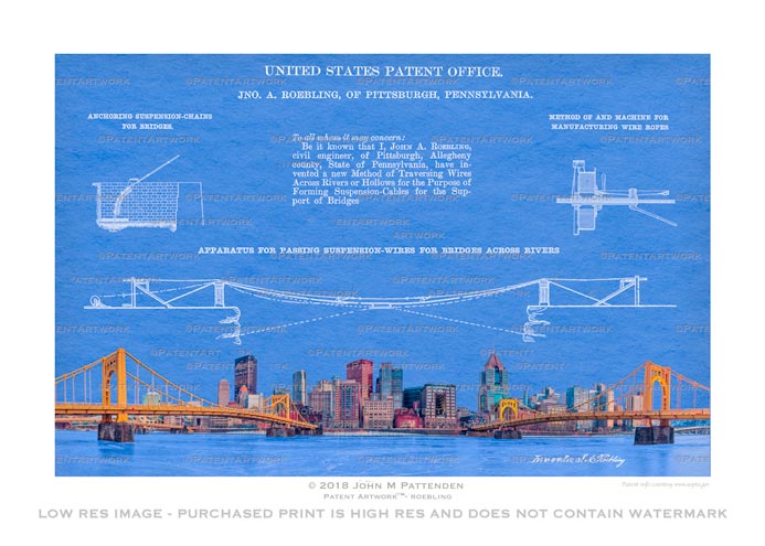 Roebling Pittsburgh Bridge