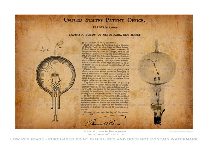 Edison Light Bulb picture