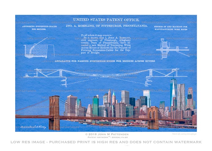 Roebling Brooklyn Bridge
