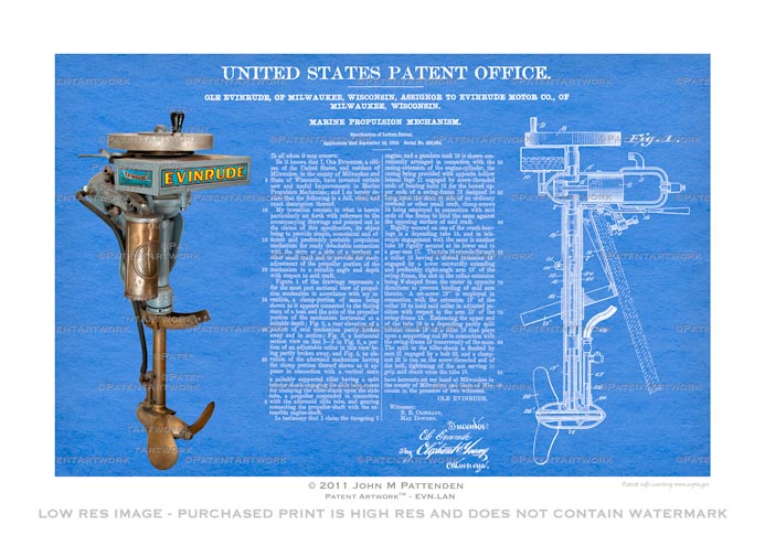 Evinrude Outboard Motor picture