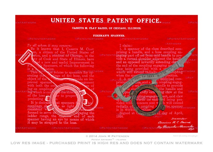 Firefighter Spanner Wrench picture