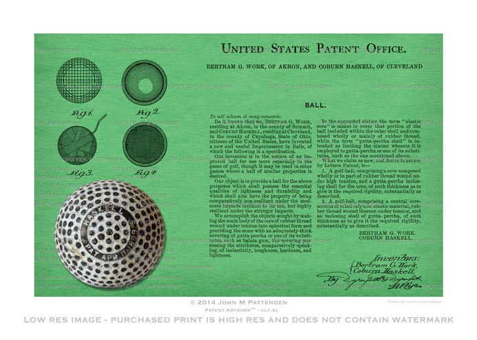 Golf Ball - Haskell US picture