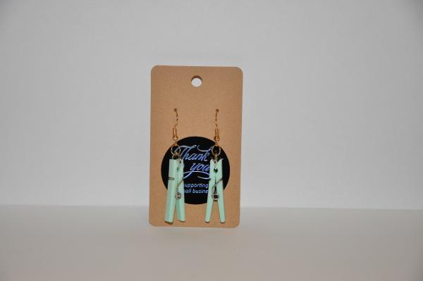 Clothespins Earrings picture