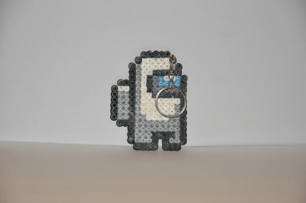 Among Us Perler Bead Keychains picture