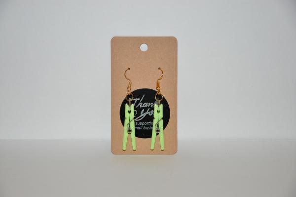 Clothespins Earrings picture