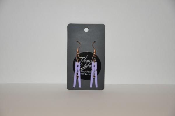 Clothespins Earrings picture