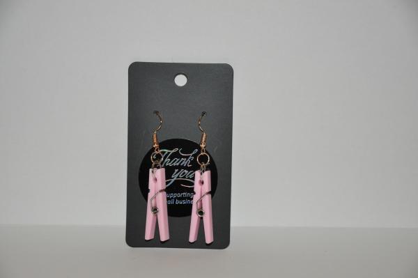 Clothespins Earrings