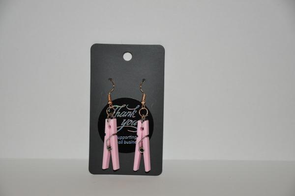 Clothespins Earrings picture