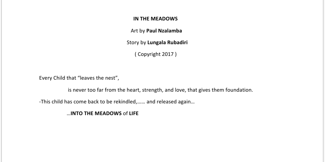 IN THE MEADOWS picture