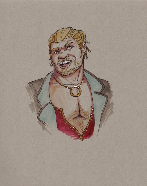 Varric from Dragon Age
