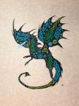 Celtic Dragon - Ice