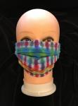 Rainbow Checkerboard Adjustable Mask