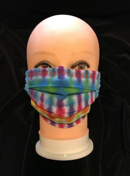 Rainbow Checkerboard Adjustable Mask picture