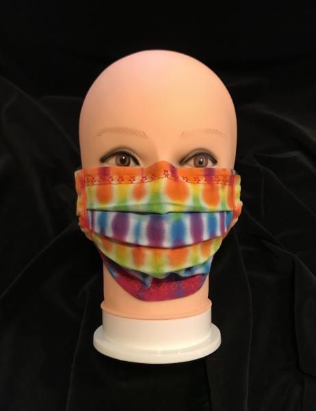 Rainbow Checkerboard Adjustable Mask picture