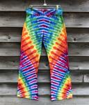 SIZE MEDIUM Women's Rainbow Zipper Yoga Pants