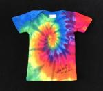 SIZE 6 Months Rainbow Spiral Baby Tee