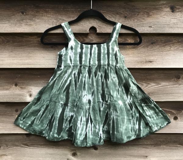 SIZE 4 Bamboo Grove Girl's Gauzy Garden Dress