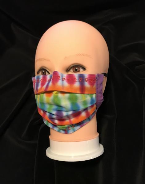 Rainbow Checkerboard Adjustable Mask picture