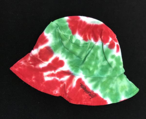 SIZE INFANT Watermelon Holiday Spiral Floppy Sunhat