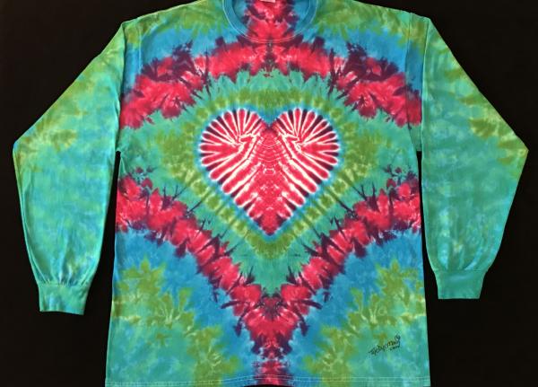 SIZE 2XL Quatro Heart Longsleeve picture
