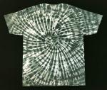 Size Large Sage and Evergreen Jellybean Spiral Classic Tee