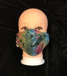 Monet Krackle Knit Fitted Adjustable Mask