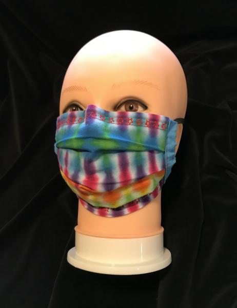 Rainbow Checkerboard Adjustable Mask picture