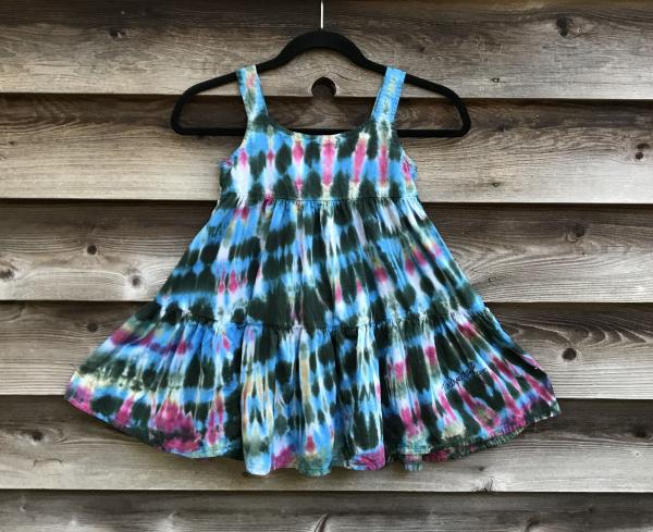 SIZE 6 Monet Strata Girl's Gauzy Garden Dress