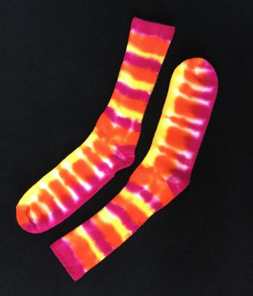 SIZE 9-11 Fire Bamboo Socks picture