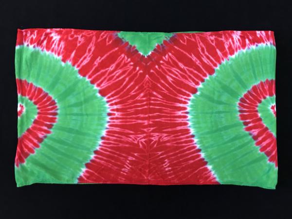 Watermelon Holiday Spiral Rayon-Light Circular Scarf picture