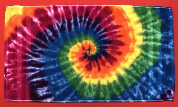 Rainbow Spiral Handtowel picture