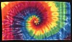 Rainbow Spiral Hand Towel