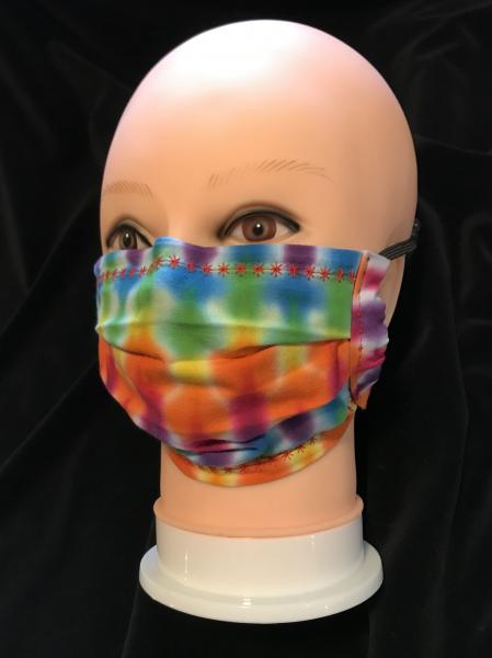 Rainbow Checkerboard Adjustable Mask picture